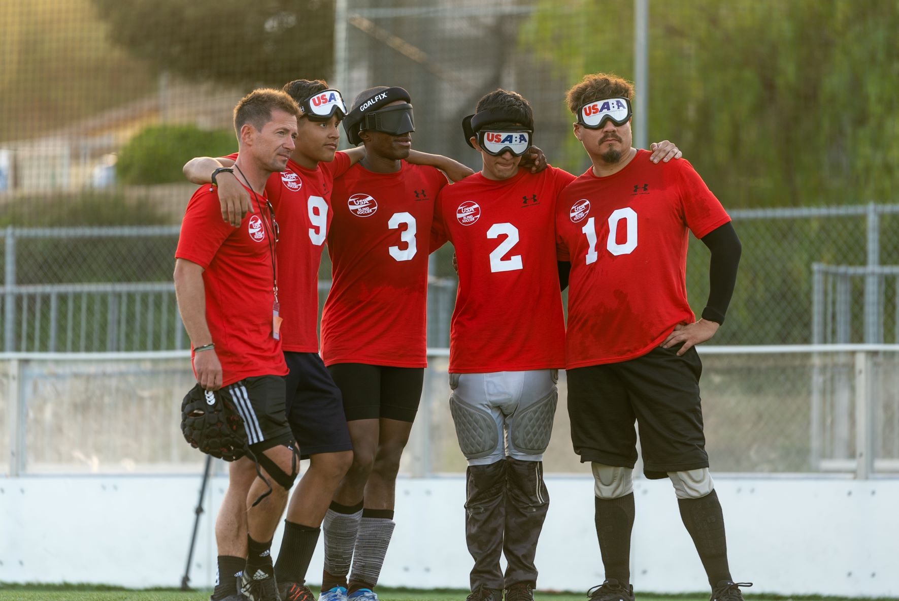 Newly launched U.S. national blind football team dreaming big for LA